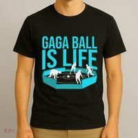 Gaga Ball Cool Dodgeball Ball Is Life Soccer T-Shirt thumb 3