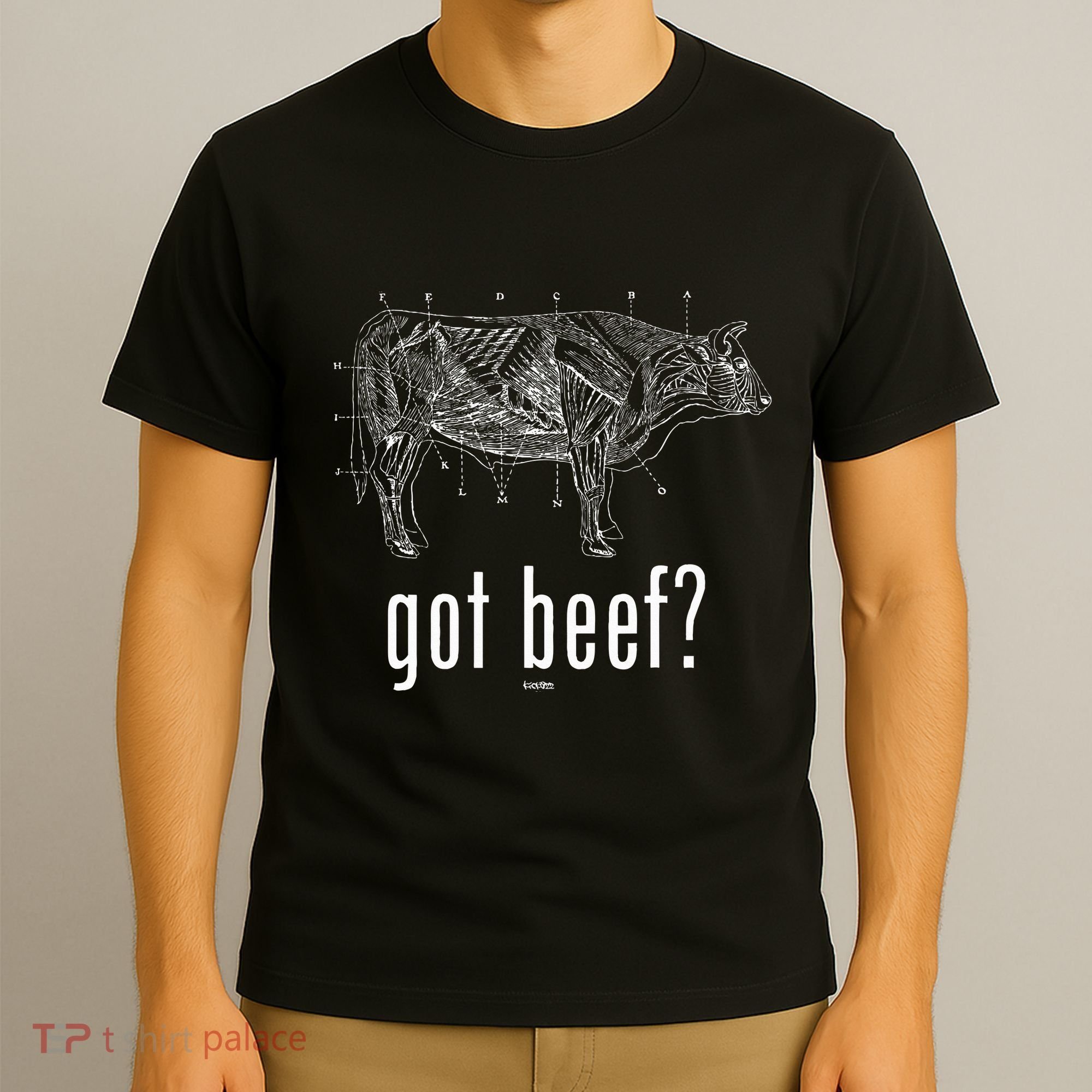 Got Beef Cuts Of Beef Funny Meat Eaters T-Shirt