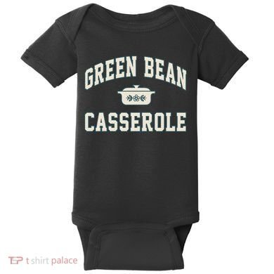 Green Bean Casserole Thanksgiving Cooking Baby Bodysuit