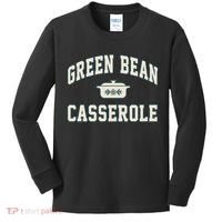 Green Bean Casserole Thanksgiving Cooking Kids Long Sleeve Shirt thumb 0