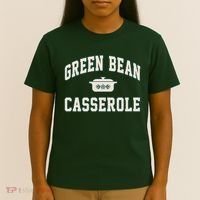 Green Bean Casserole Thanksgiving Cooking T-Shirt thumb 4