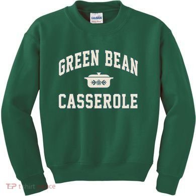 Green Bean Casserole Thanksgiving Cooking Kids Sweatshirt
