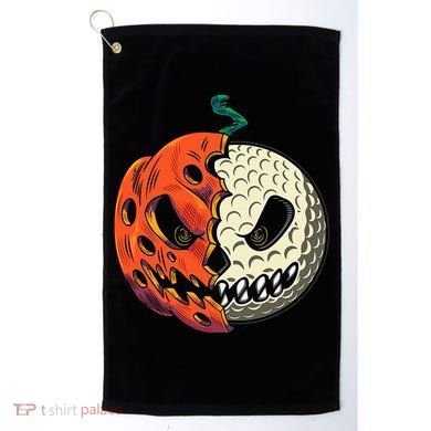 Golf Ball Costume Pumpkin Skull Halloween Golf Player Golf Towel