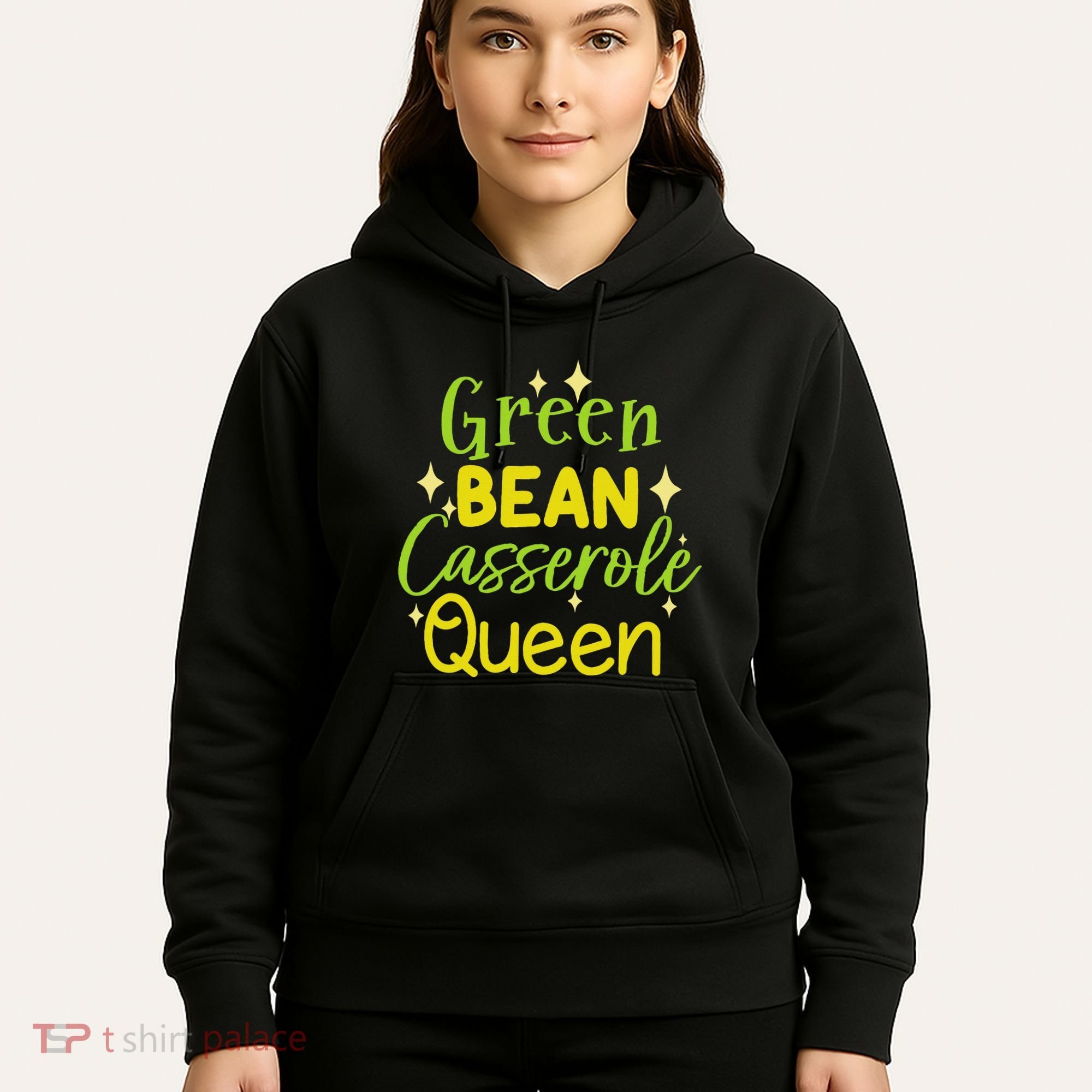 Green Bean Casserole Queen funny thanksgiving  Hoodie