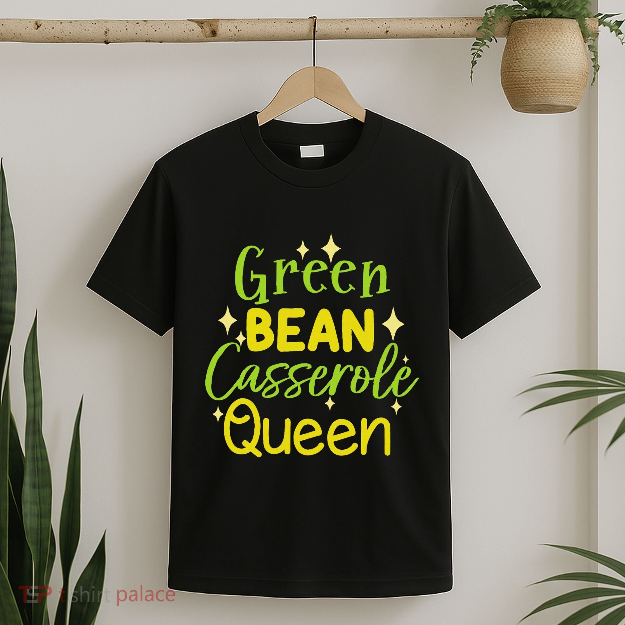Green Bean Casserole Queen funny thanksgiving  T-Shirt