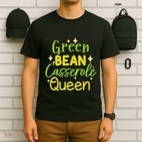 Green Bean Casserole Queen funny thanksgiving  T-Shirt thumb 6