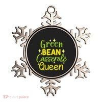 Green Bean Casserole Queen funny thanksgiving  Ornament thumb 0