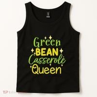 Green Bean Casserole Queen funny thanksgiving  Tank Top thumb 2
