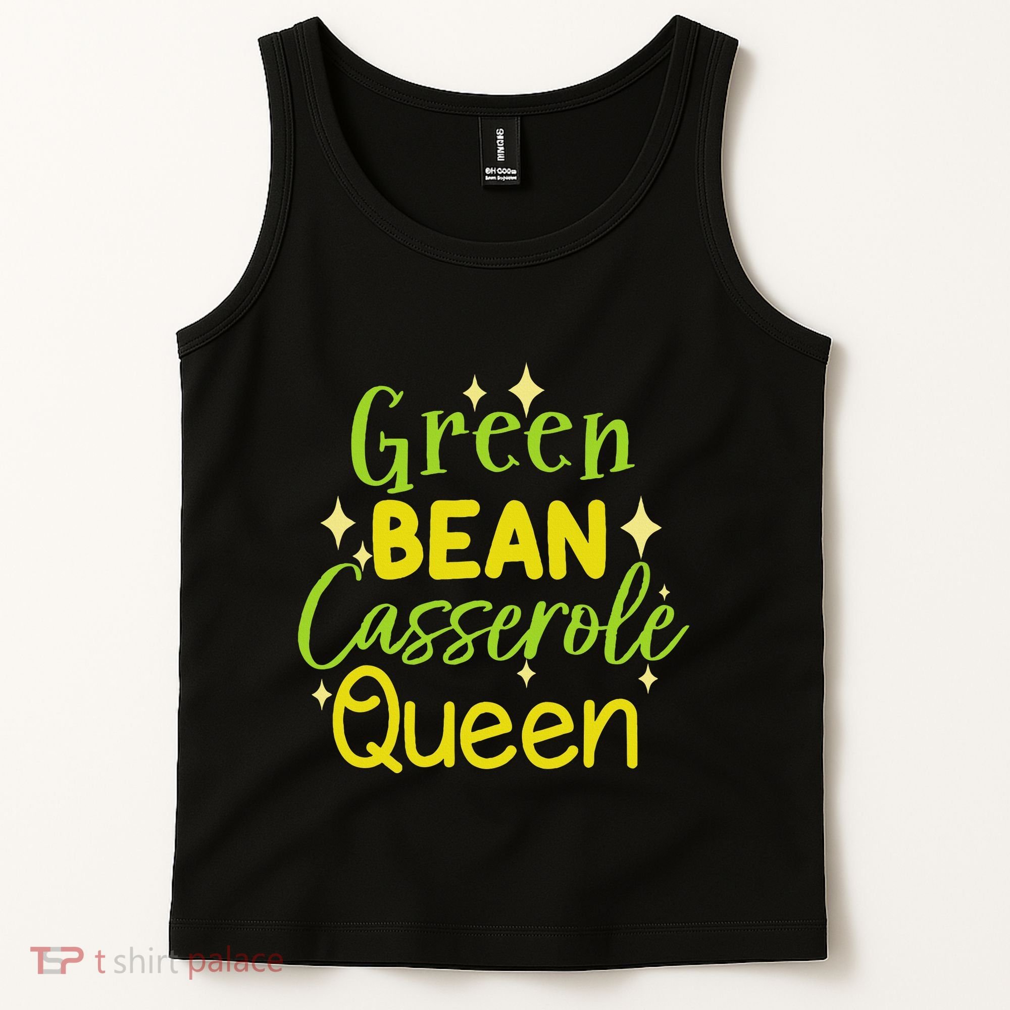 Green Bean Casserole Queen funny thanksgiving  Tank Top