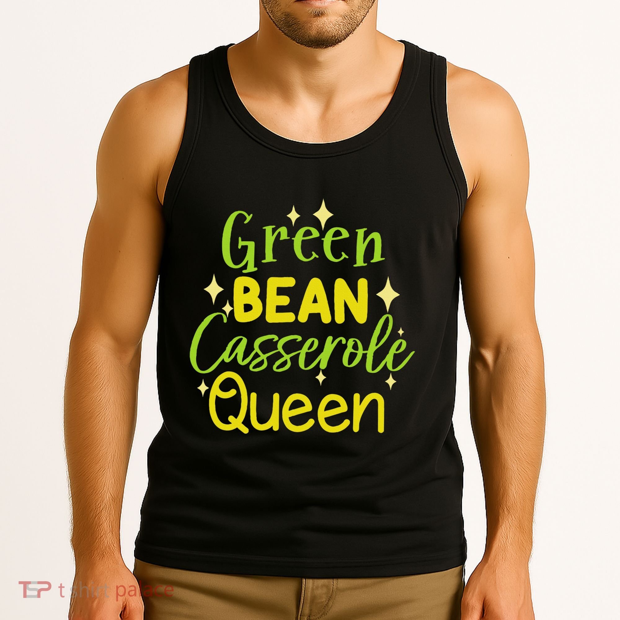 Green Bean Casserole Queen funny thanksgiving  Tank Top