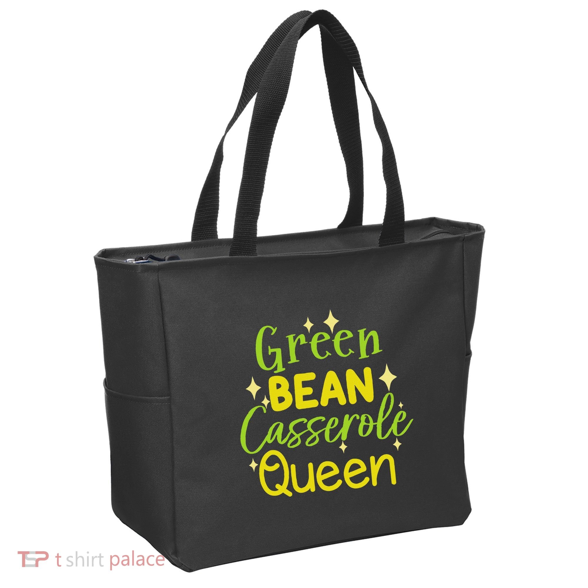 Green Bean Casserole Queen funny thanksgiving  Tote Bag