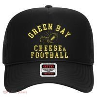 Green Bay Cheese & Football Distressed Gift Hat thumb 0