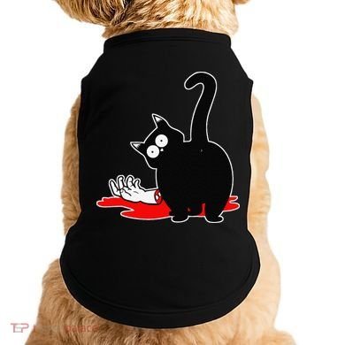 Guilty Black Cat Doggie Tank