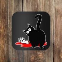 Guilty Black Cat Coaster thumb 0