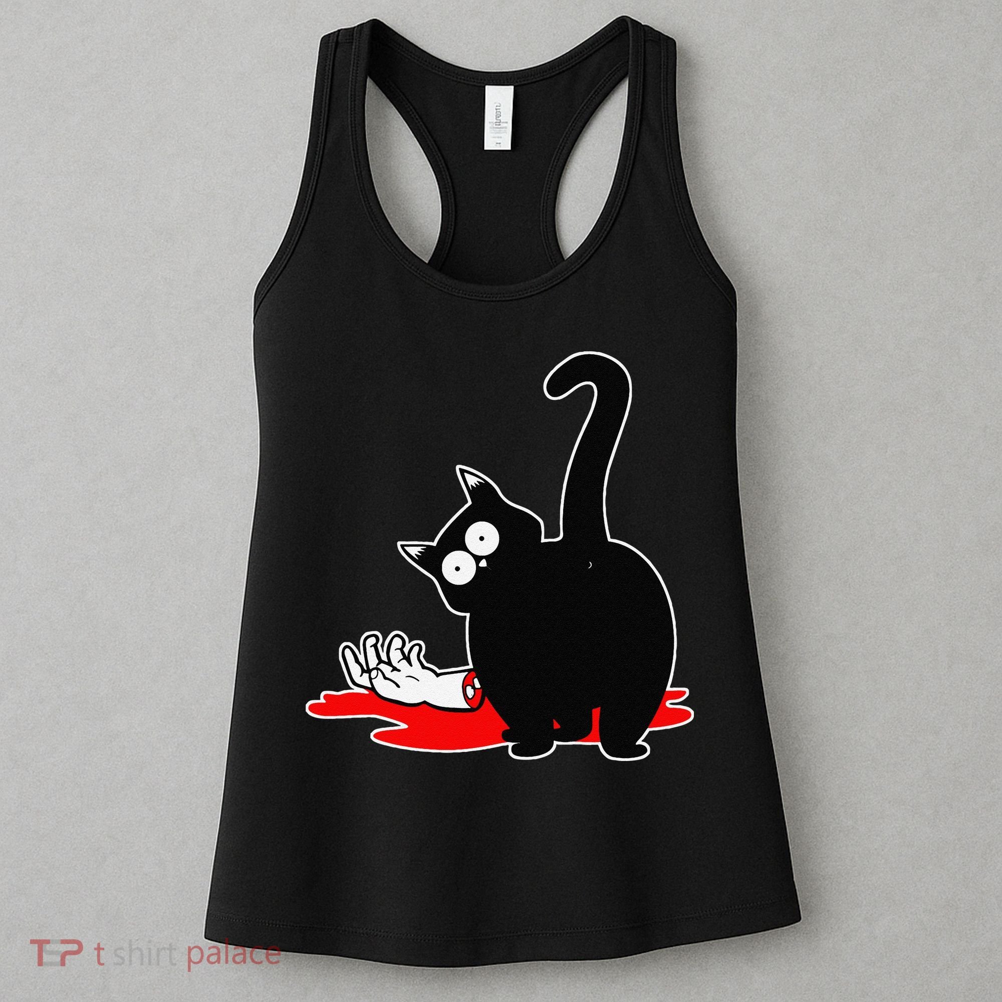 Guilty Black Cat Women's Tank Top