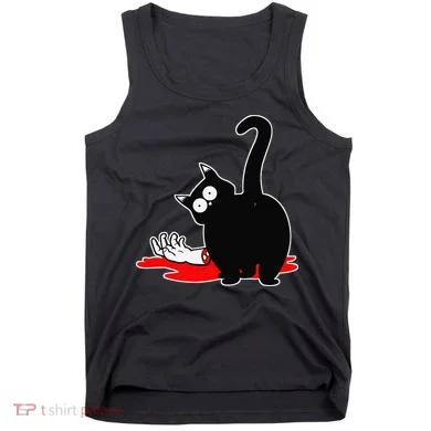 Guilty Black Cat Tank Top