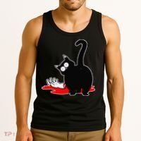 Guilty Black Cat Tank Top thumb 3