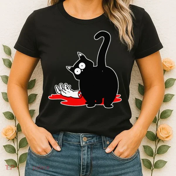 Guilty Black Cat Women's T-Shirt