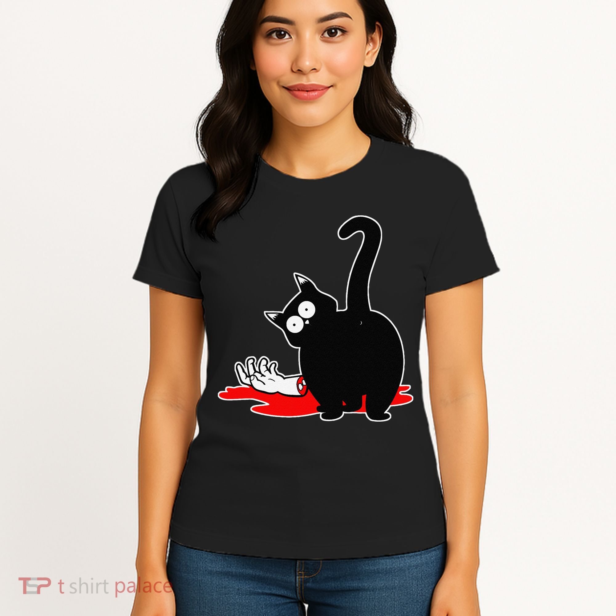 Guilty Black Cat Women's T-Shirt