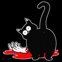 Guilty Black Cat Kids Hoodie thumb 5