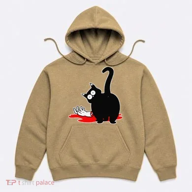 Guilty Black Cat Hoodie