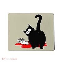 Guilty Black Cat Mousepad thumb 0