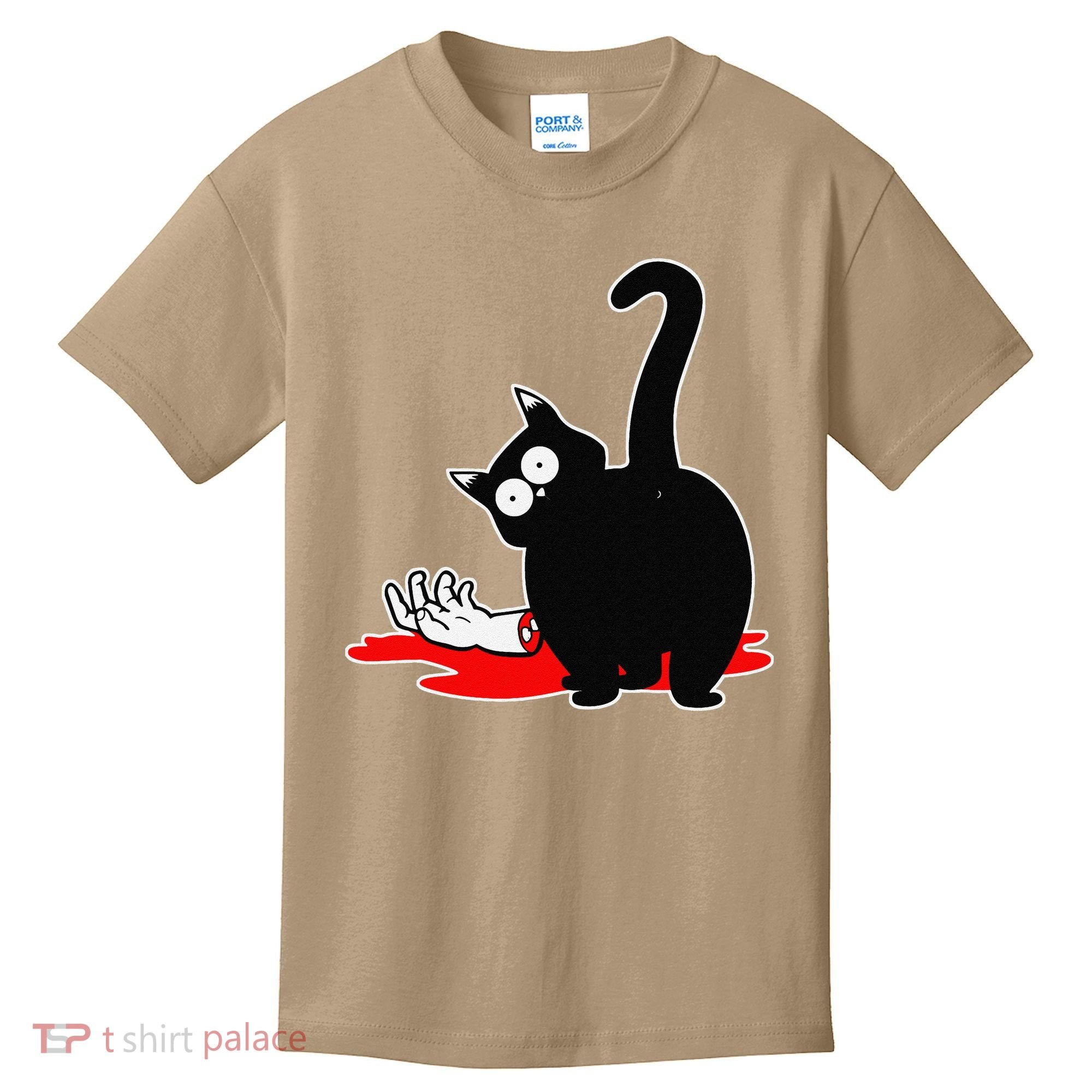Guilty Black Cat Kids T-Shirt