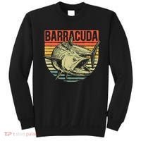 Great Barracuda Cuda Fishing Wildlife Saltwater Fish Art Sweatshirt thumb 0