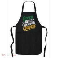 Green Bean Casserole Queen Funny Kitchen Queen Thanksgiving Apron thumb 0