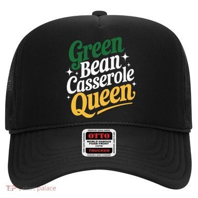 Green Bean Casserole Queen Funny Kitchen Queen Thanksgiving Hat