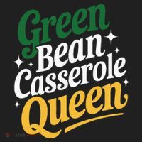 Green Bean Casserole Queen Funny Kitchen Queen Thanksgiving Hat thumb 2
