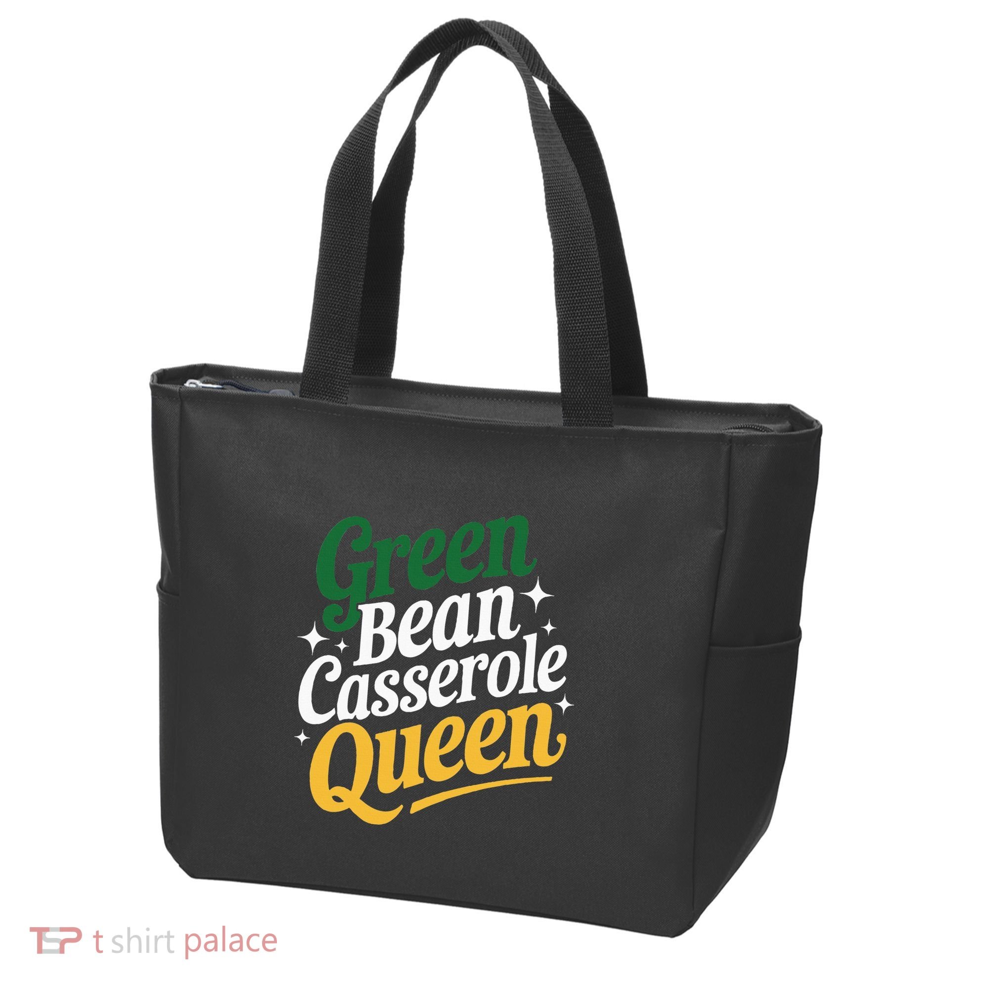 Green Bean Casserole Queen Funny Kitchen Queen Thanksgiving Tote Bag