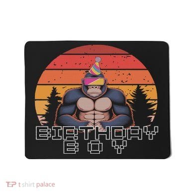 Gorilla Birthday Decorations Monkey Tag Vr Gamer Funny Mousepad