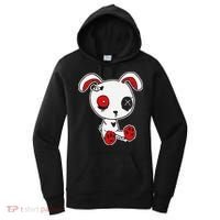 Goth Bunny Doll Lazy Halloween Costume Scary Creepy Gothic Women's Hoodie thumb 0
