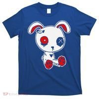 Goth Bunny Doll Lazy Halloween Costume Scary Creepy Gothic T-Shirt thumb 0