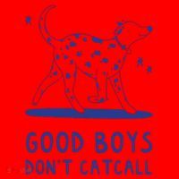 Good Boy Dont Catcall Santa Hat thumb 1