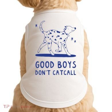 Good Boy Dont Catcall Doggie Tank