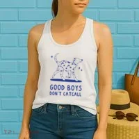 Good Boy Dont Catcall Women's Tank Top thumb 2