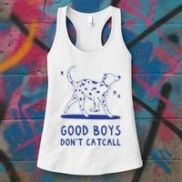 Good Boy Dont Catcall Women's Tank Top thumb 3