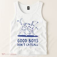 Good Boy Dont Catcall Tank Top thumb 2