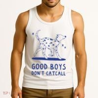 Good Boy Dont Catcall Tank Top thumb 3