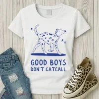 Good Boy Dont Catcall Women's T-Shirt thumb 3