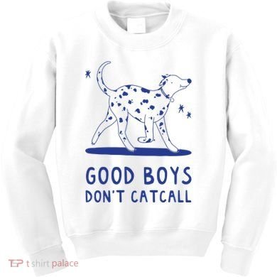 Good Boy Dont Catcall Kids Sweatshirt