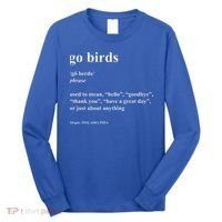 Go Birds Definition Philadelphia Football Long Sleeve Shirt thumb 0