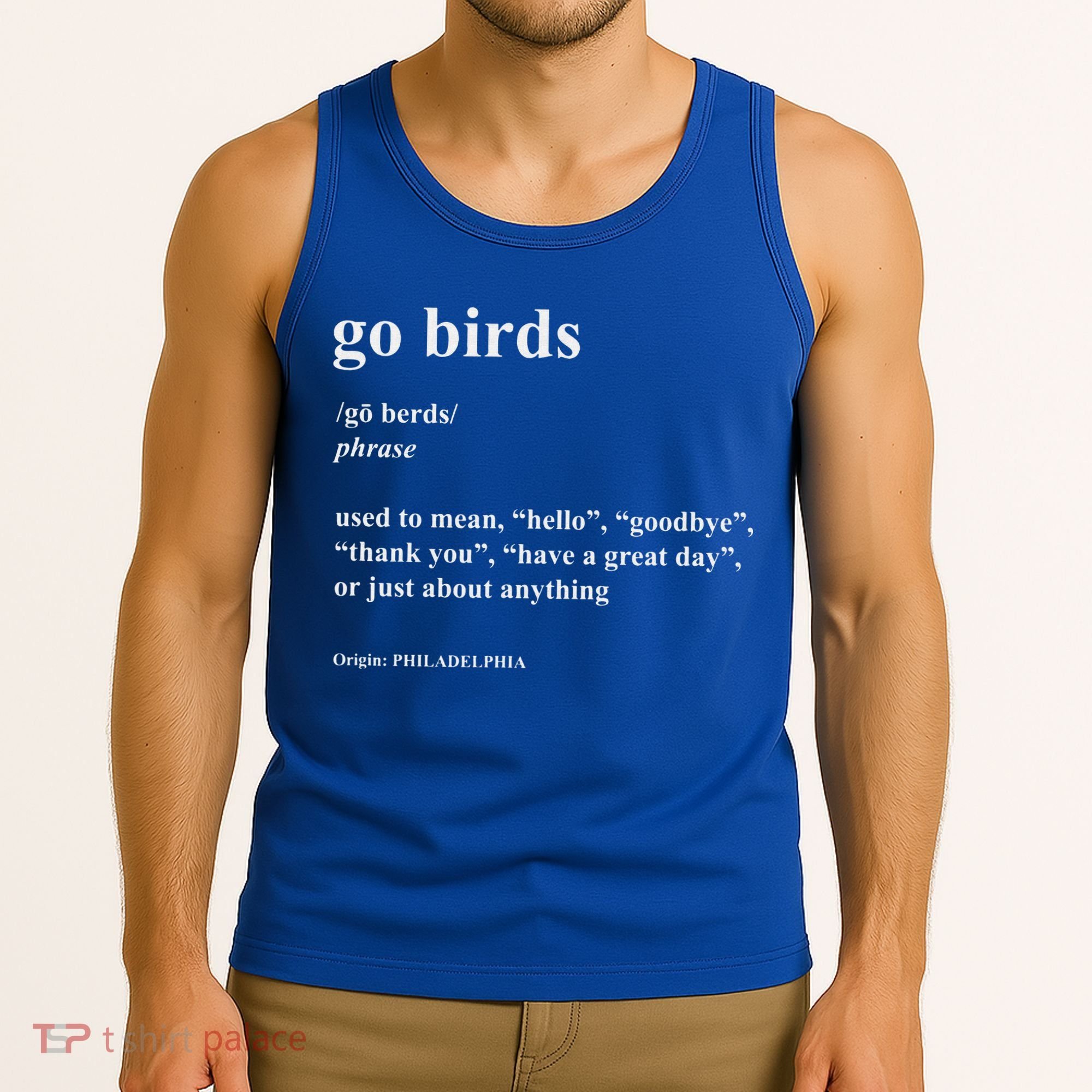 Go Birds Definition Philadelphia Football Tank Top