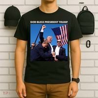 God Bless Donald Trump Survived Shot At Election Rally T-Shirt thumb 6
