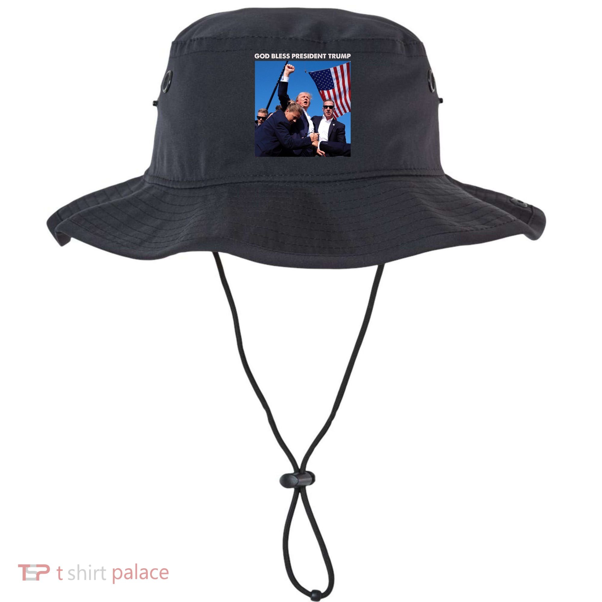 God Bless Donald Trump Survived Shot At Election Rally Bucket Hat