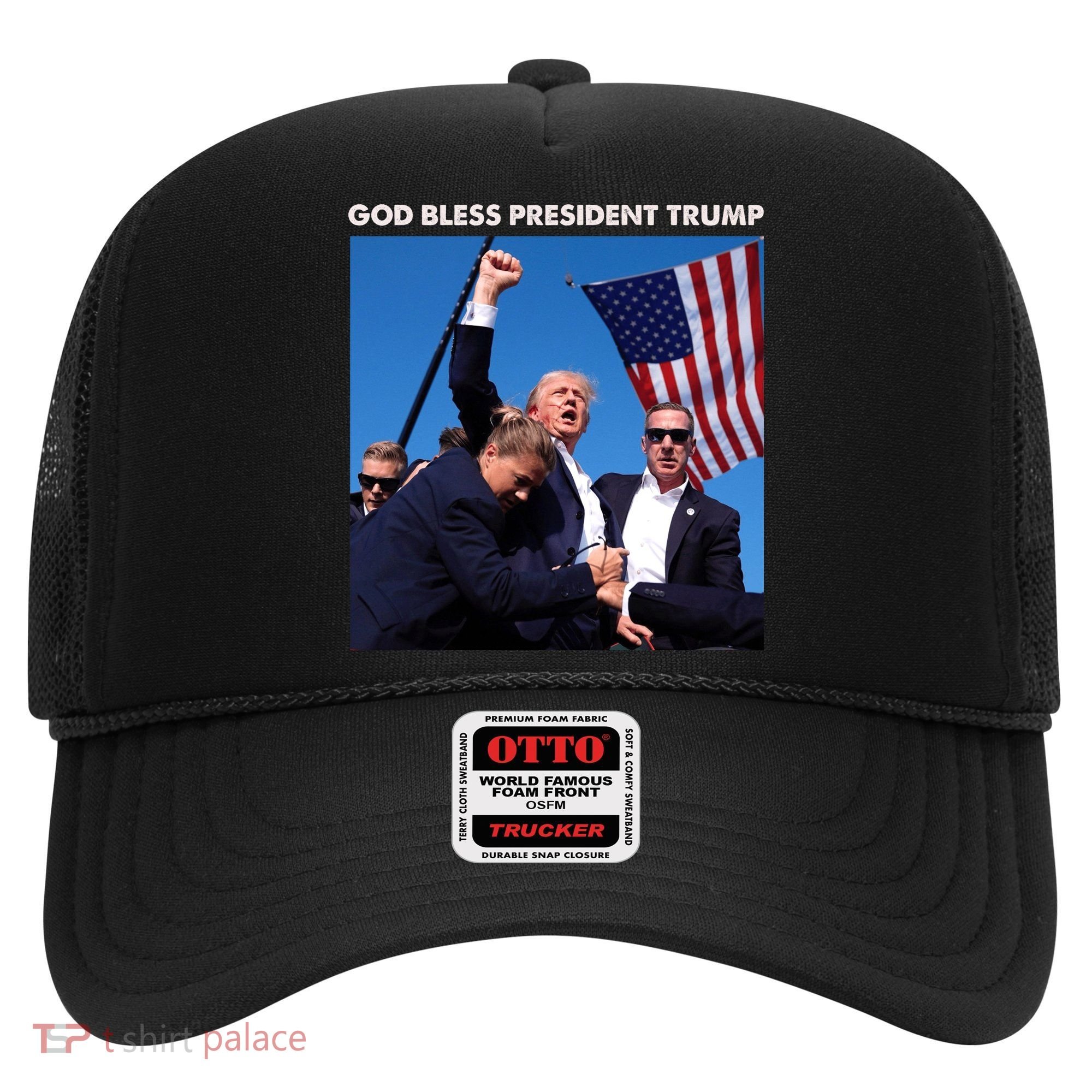 God Bless Donald Trump Survived Shot At Election Rally Hat