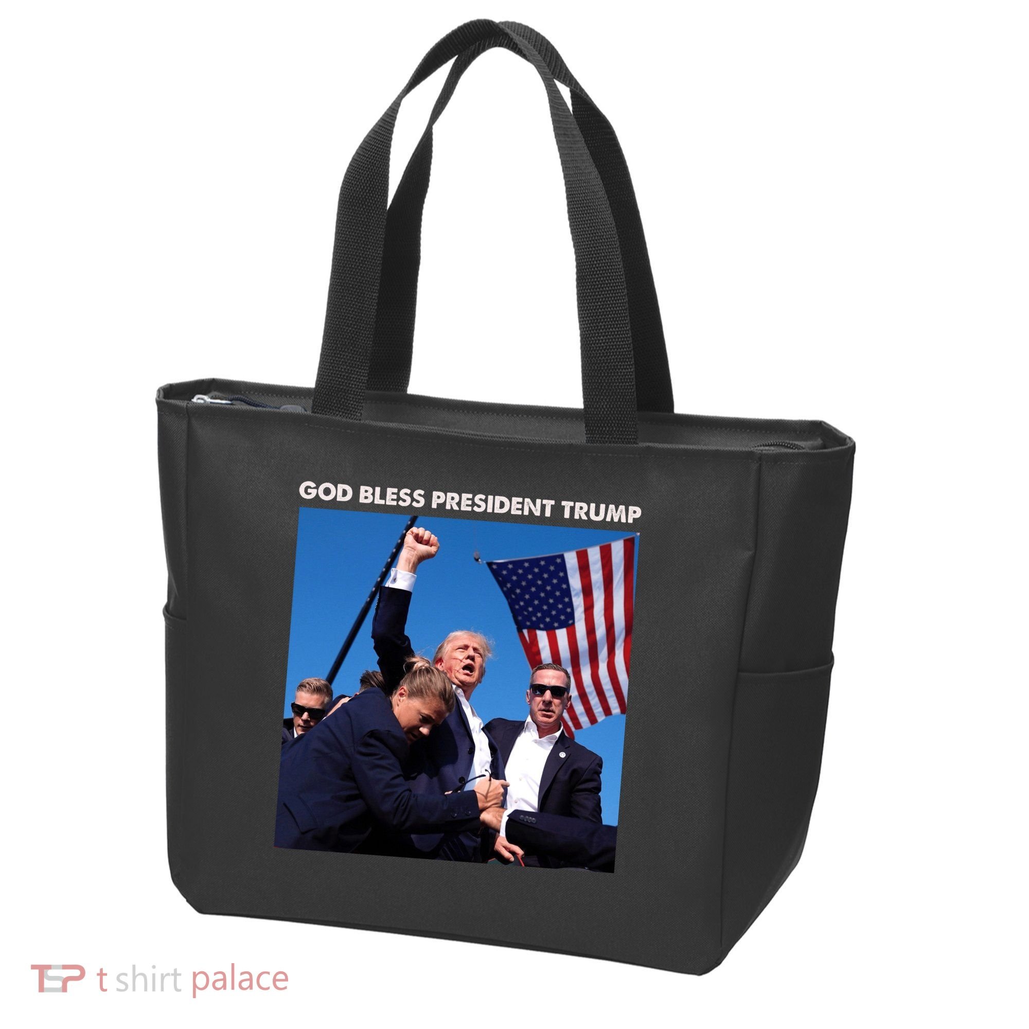 God Bless Donald Trump Survived Shot At Election Rally Tote Bag