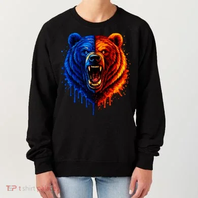 Graphic Bear Drip Bears Women's Sweatshirt